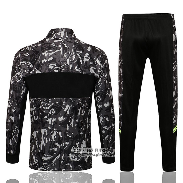 Chandal de Chaqueta del Borussia Dortmund 2021/2022 Negro